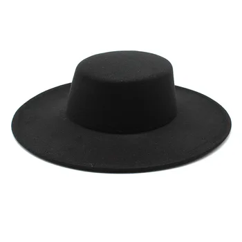 Шапка-бомбе, Дамска шапка шапка за мъже филц шапки мода 2022 филц шапки фетровая панама параклис плаж елегантна сватбена шапка с участието на чародея 1