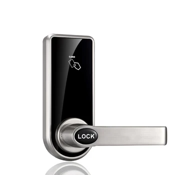 Ключалките на вратите карта на сигурността хотели на американския стандарт keyless Swiping на дървени врати за дома хотели 1