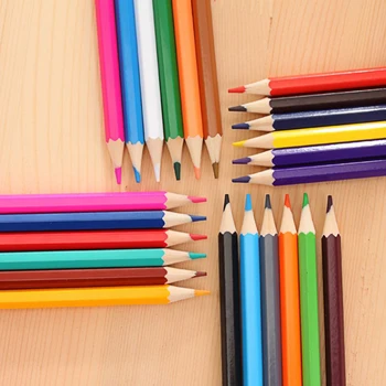Цветна Писалка Комплект Моливи Детски Канцеларски Молив за Оцветяване Фигура Цветен Молив за Учебната Боя Стоки за Бродерия 1