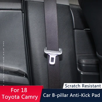 QHCP Кола B Публикуван Анти-Удар Предпазна Подложка За Колан Подплата Кожени Етикети Калъф на Възглавницата Калъф Вътрешна Украса За Toyota Camry 2018 1