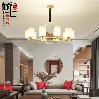 Нова полилей в китайски стил, хол, трапезария, съвременната простота и дзен 1