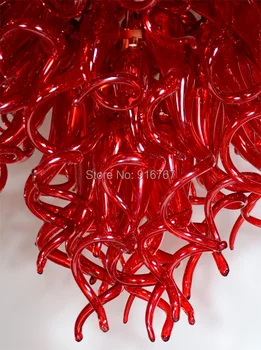 Безплатен Въздушен Китайски Червен Сватбен Декоративен Стъклен Окачен Арт 2