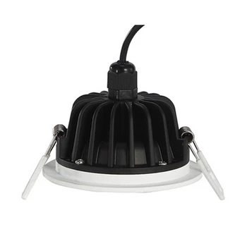 Безплатна доставка на 12 W Димиране-Вградени Топло/студено бял led лампа COB led spot лампа led тавана лампа AC85-265V 2