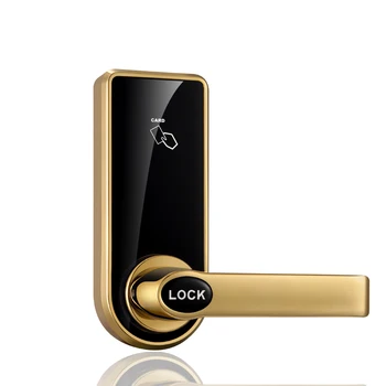 Ключалките на вратите карта на сигурността хотели на американския стандарт keyless Swiping на дървени врати за дома хотели 2