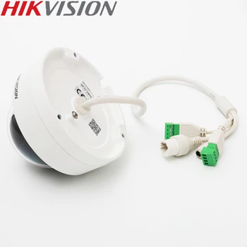 HIKVISION DS-2CD2143G0-IU 4MP Вграден микрофон IR Фиксирана Куполна IP камера H. 265 Водоустойчива IR 30 М Подкрепа Hik-Connect Аудио вход/изход 2