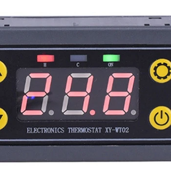 WIFI Дистанционно машина за висока точност на Термостата Цифров Модул Регулатор на Температурата Cool Heat APP Collection High Low Alarm 2