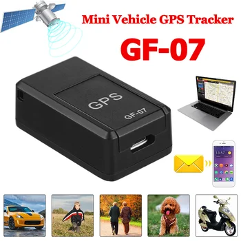 GF07 Магнитни Мини Кола Тракер GPS В Реално Време, който проследява Локатор Устройство на Магнитен GPS Тракер В Реално Време Автомобилния Локатор