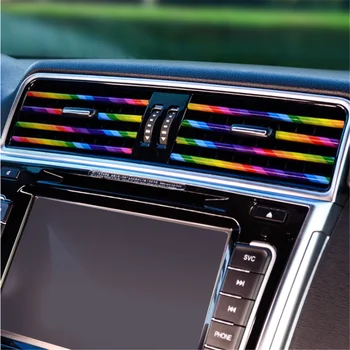 Декоративна Розетка на автомобилния Климатик за Mercedes W203 BMW E39 E36 E90 F10 Volvo XC60 Audi A4 A6 Аксесоари 2